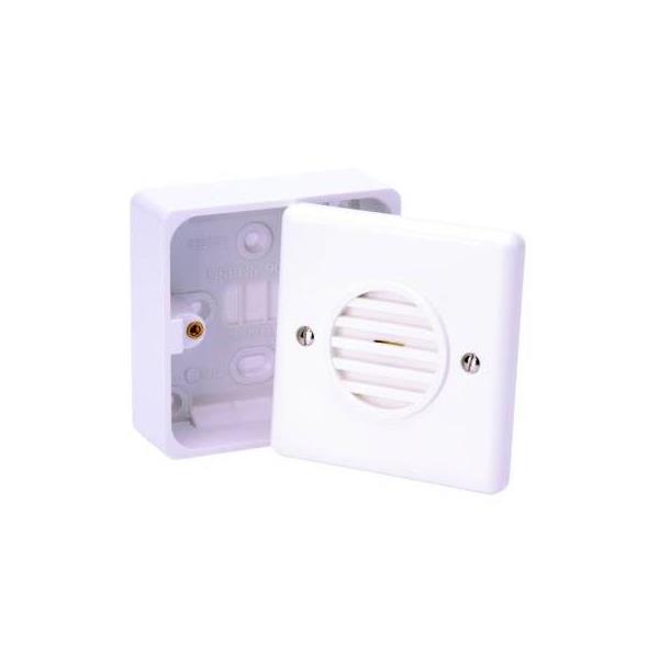 BS24R1 E2S  Buzzer BedHead BS-R1K  24vDC [white] 90dB(A) IP54 10T 10-30vDC (w/R1K) (w/BB)